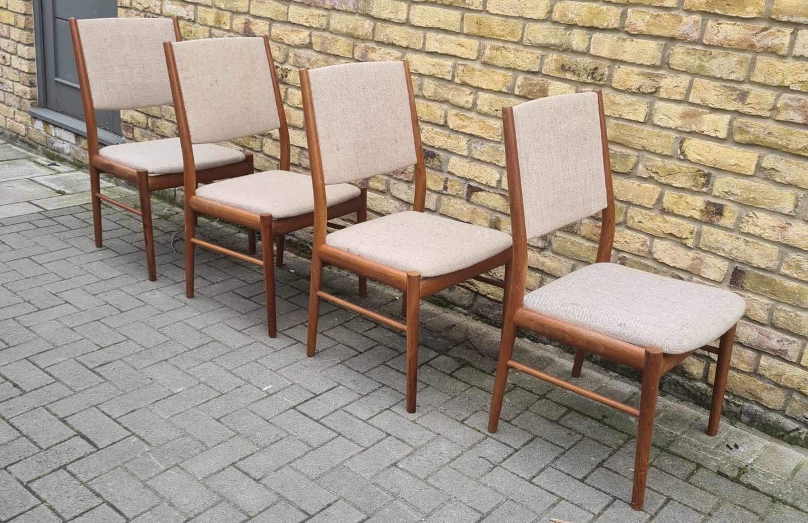 1960’s Danish Dinning Chairs By Skovby photo for sale