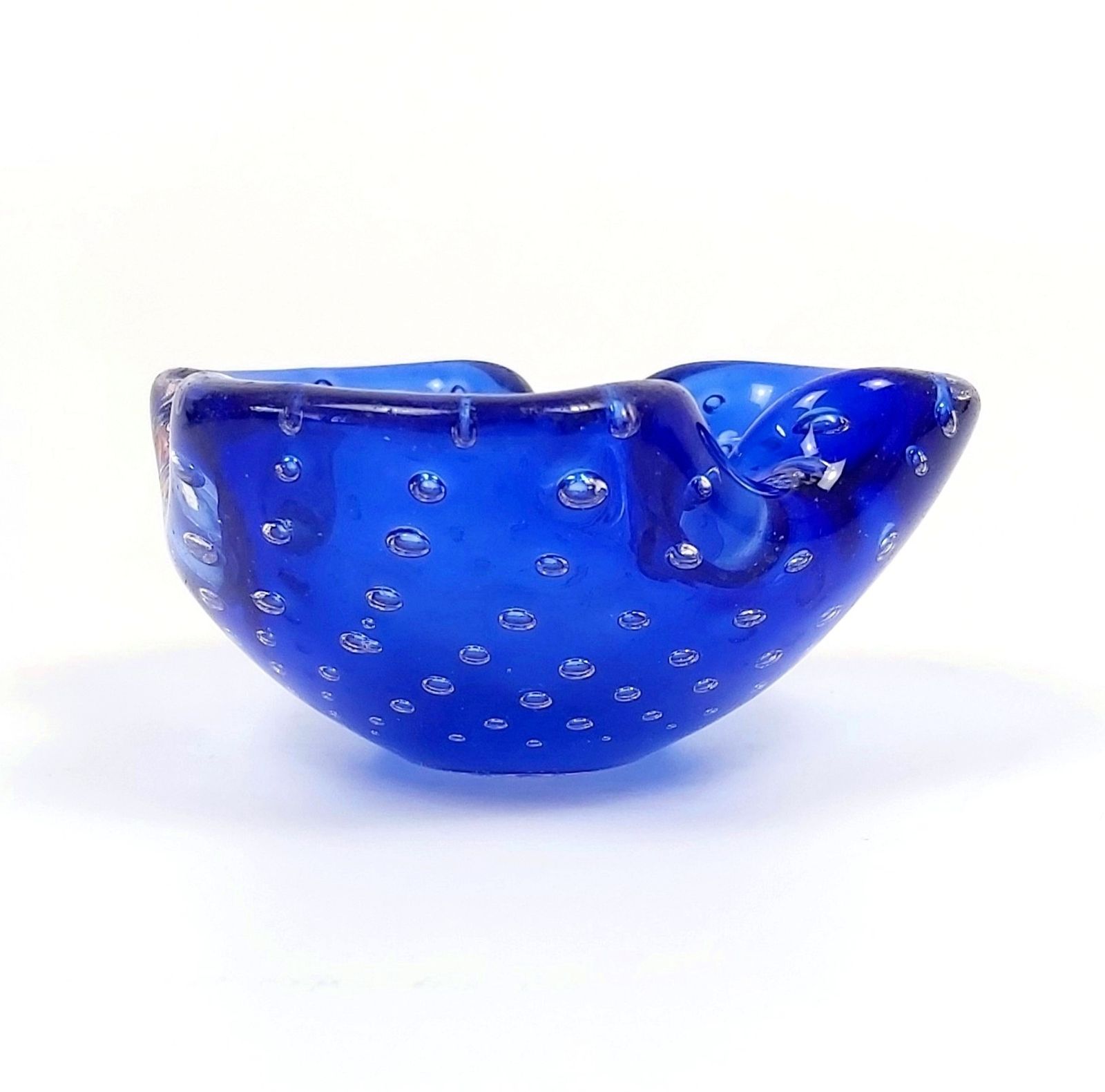 Bullicante Murano Glass Bowl By Barovier & Toso, Italy, 1960s photo for sale