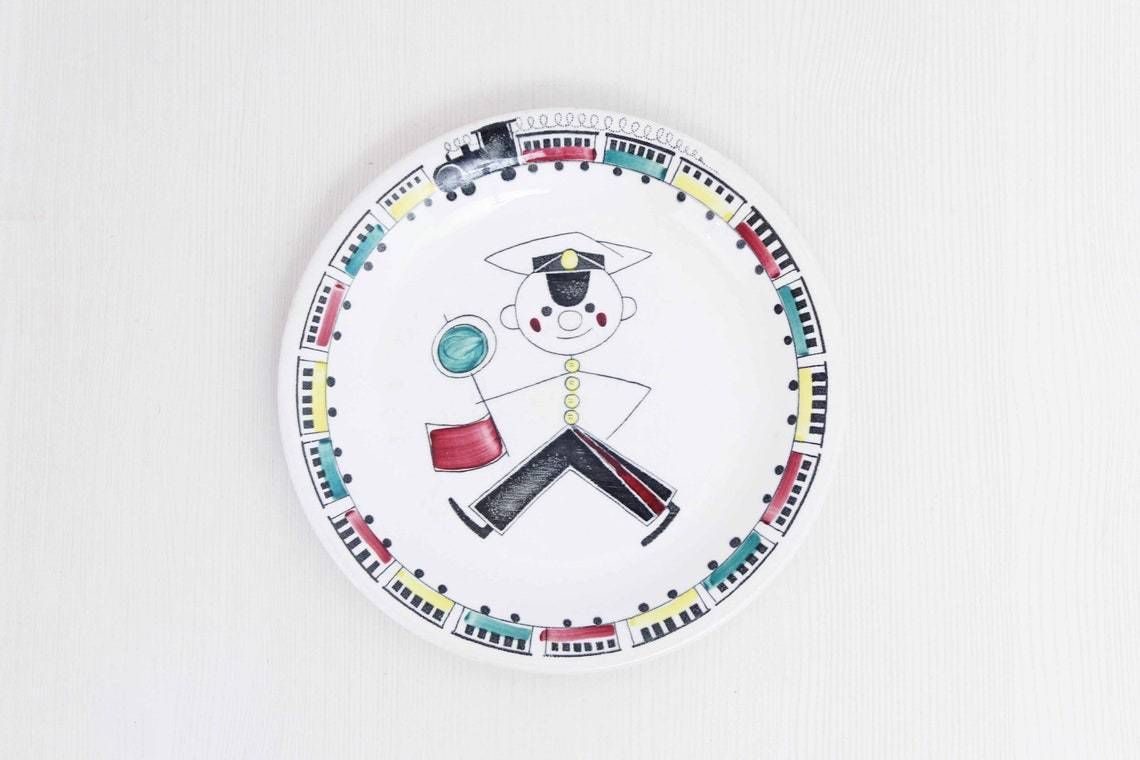 Rorstrand Tuff Tuff Children's Plate By Marianne Westman