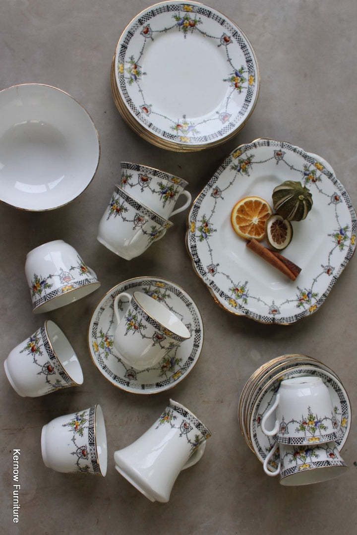 Vintage Art Deco China Tea Set photo furniture