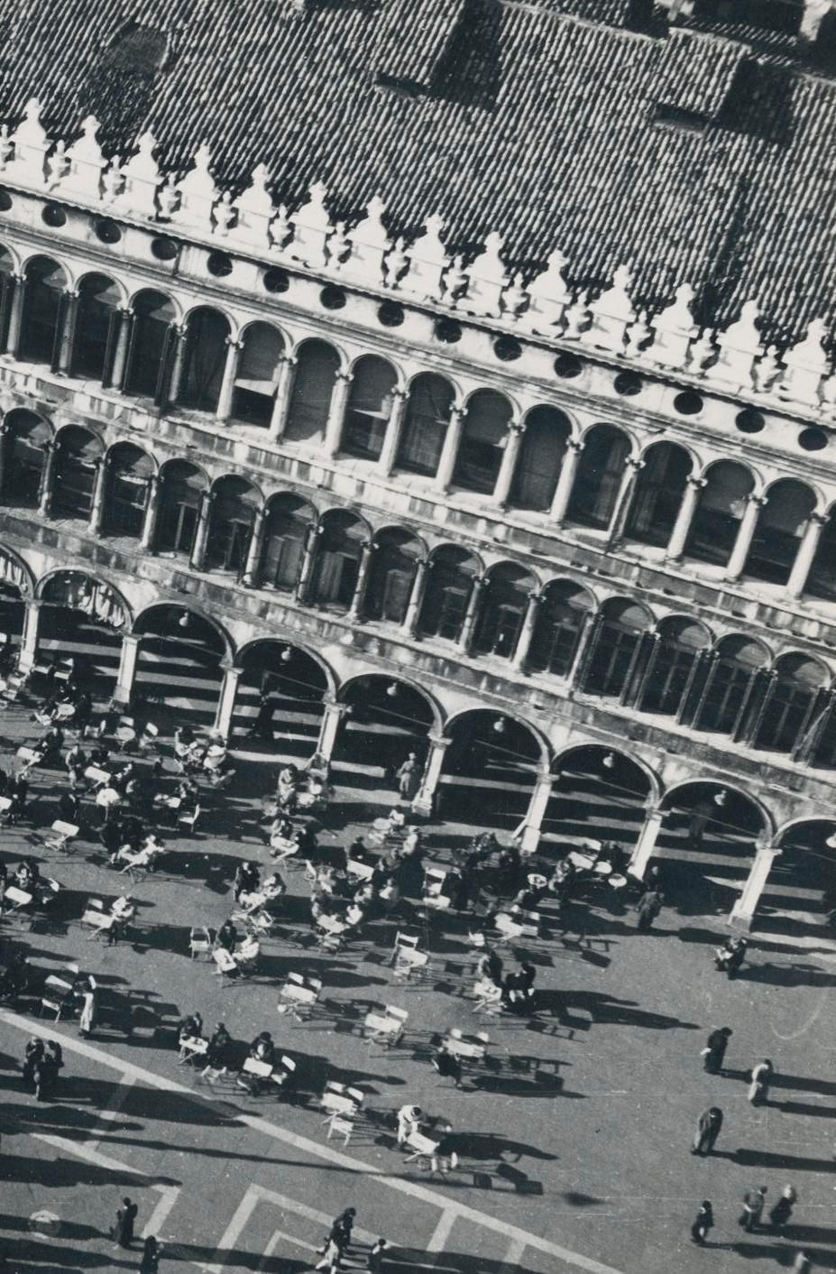 Erich Andres Venice   Crowded Marksquare, Italy, 1950s 1955 photo Art