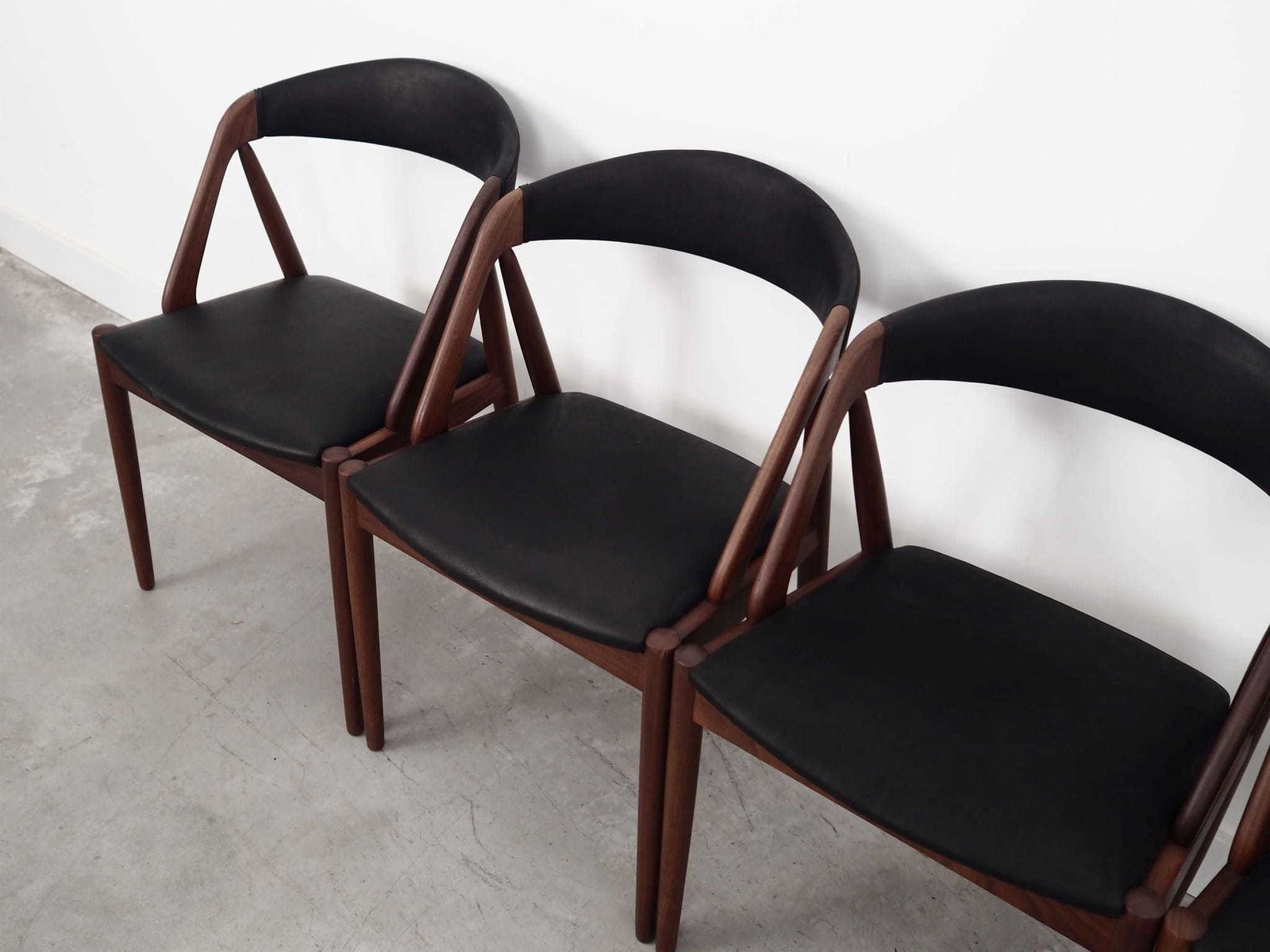Set Of Four Teak Chairs, Danish Design, 70s, Made In Denmark photo Furniture