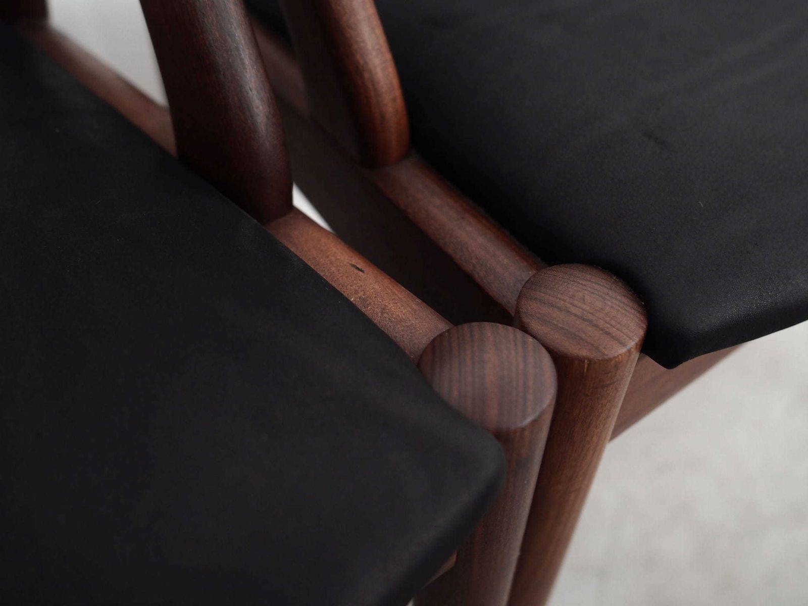 photo vinterior Set Of Four Teak Chairs, Danish Design, 70s, Made In Denmark