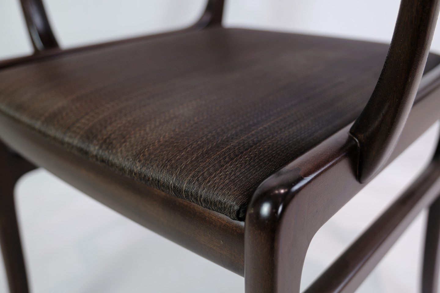 Set Of Two Mahogany Rungstedlund Armchairs By Ole Wancher For Poul Jeppesen's Furniture Factory. photo Furniture