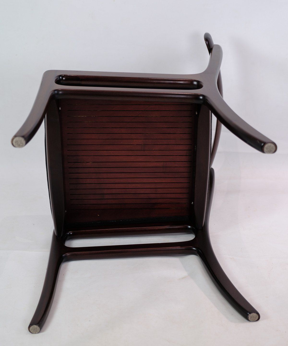 photo furniture Set Of Two Mahogany Rungstedlund Chairs By Ole Wancher For Poul Jeppesen's Furniture Factory