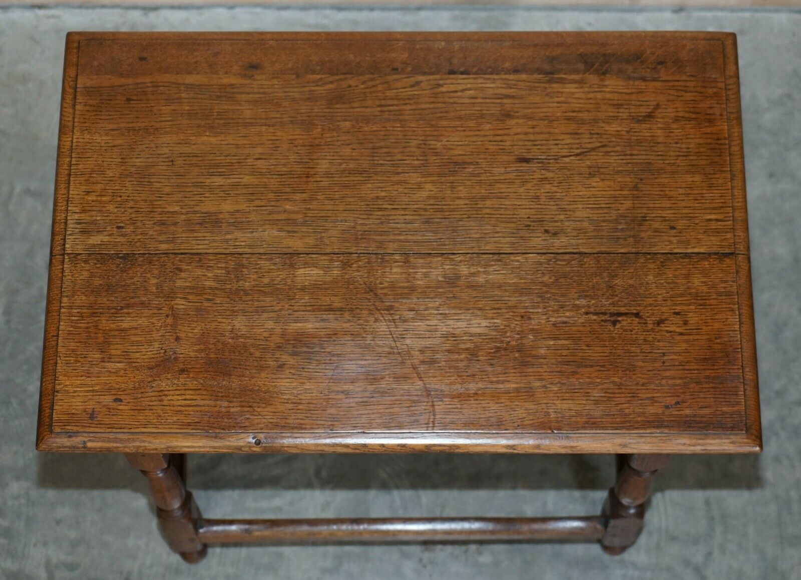Antique Circa 1700 English Oak Jointed Lowboy Side Table With Single Drawer photo buy