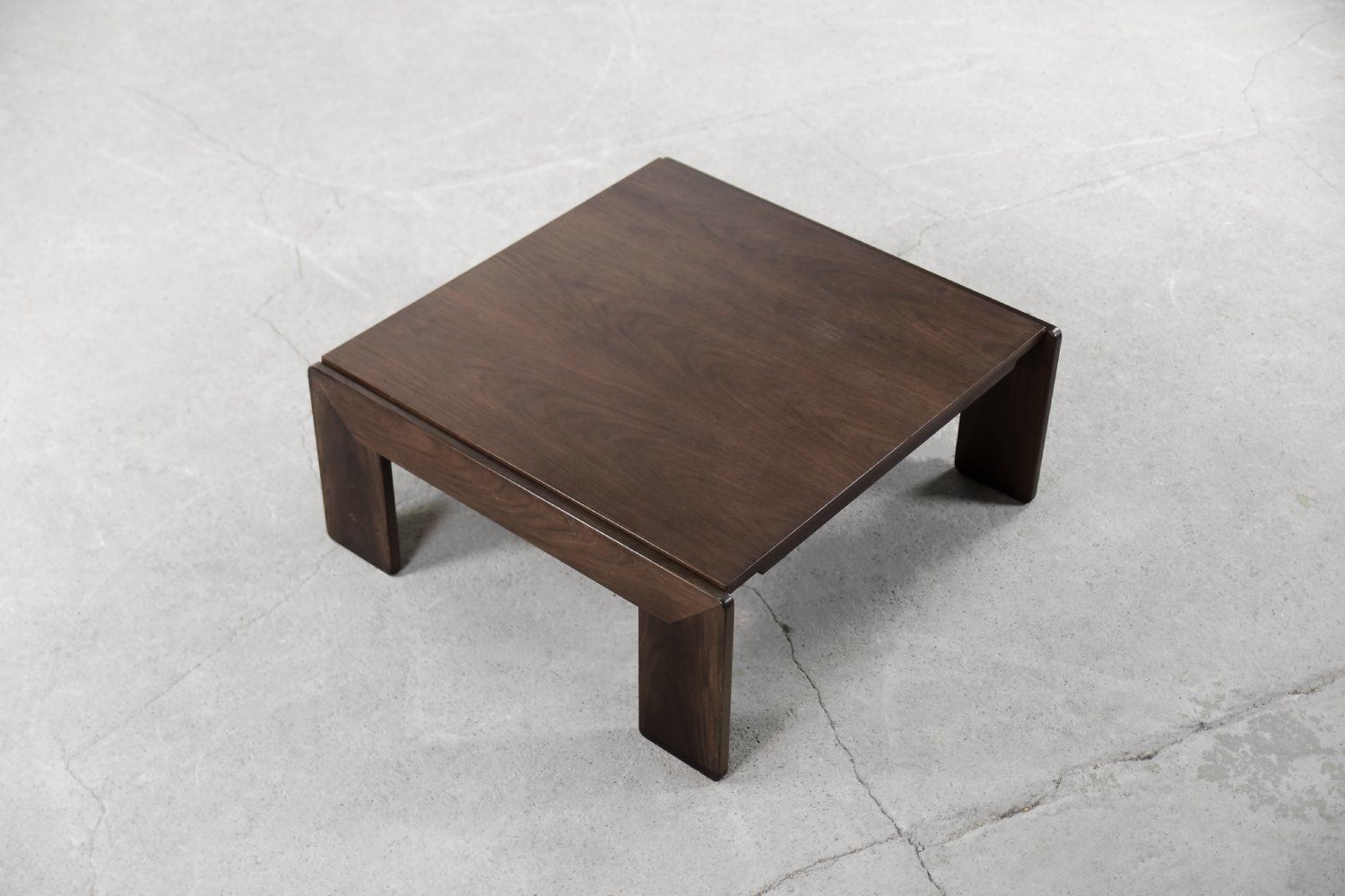 Vintage Mid Century Modern Bastiano Salontafel In Teak Van Tobia & Afra Scarpa Voor Gavina, Jaren 1960 photo for sale