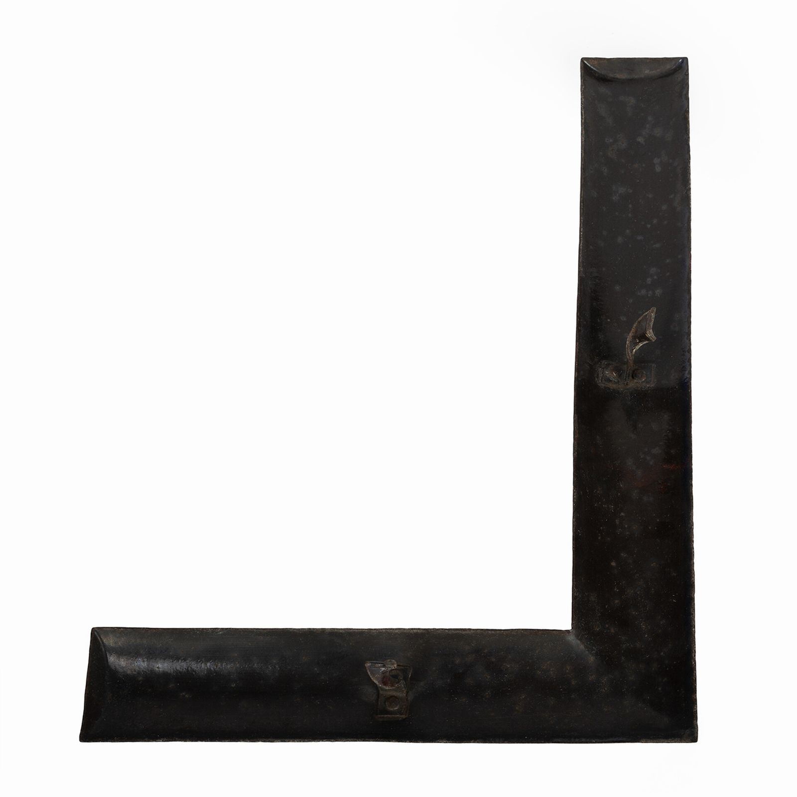 Enameled Letter "L", 1960s, Vintage photo 102.0