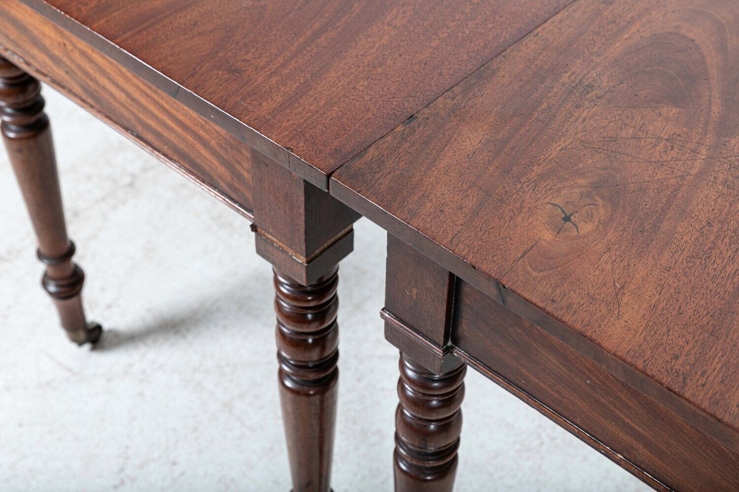 photo for sale Pair Of Georgian Mahogany D End Tables