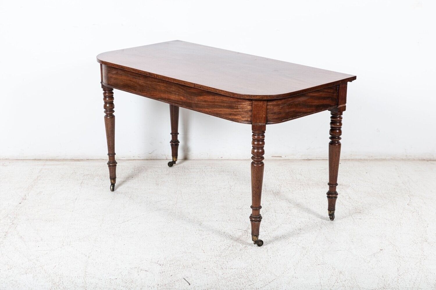 photo vinterior Pair Of Georgian Mahogany D End Tables