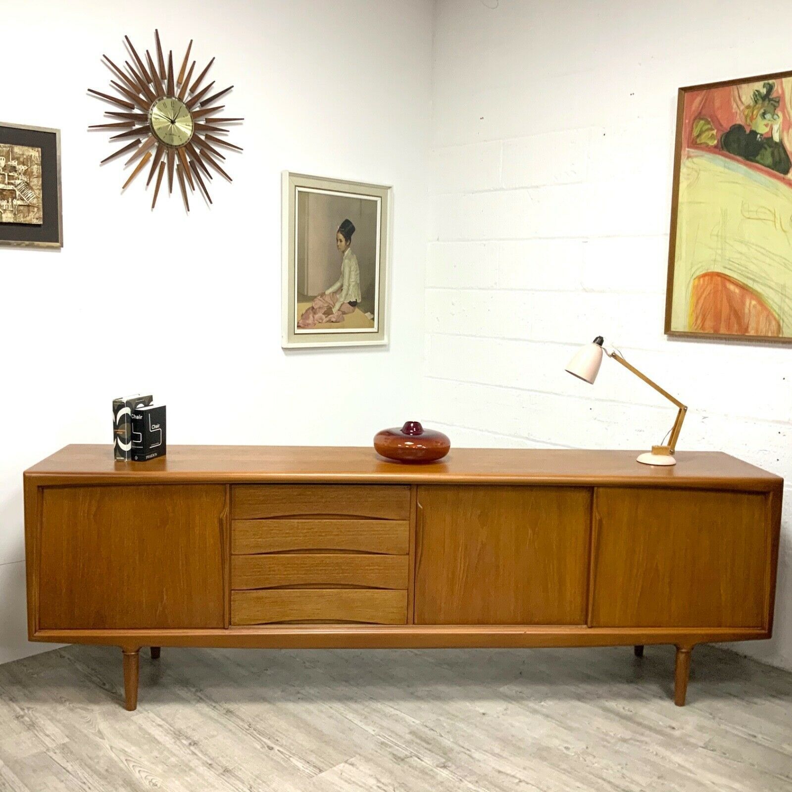 A Danish Midcentury Gunni Omann Model 13 Teak Sideboard For Axel Christiansen