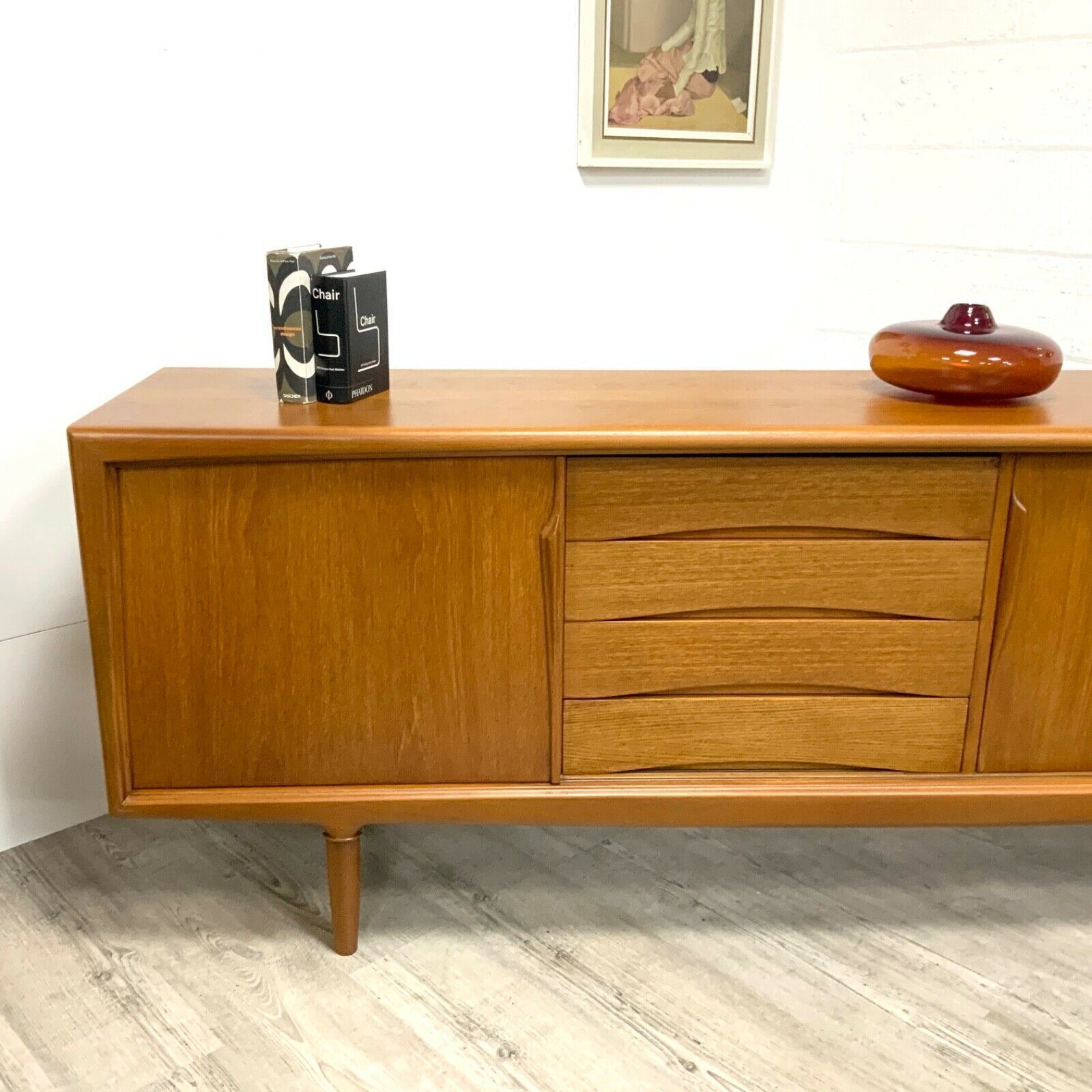 A Danish Midcentury Gunni Omann Model 13 Teak Sideboard For Axel Christiansen photo furniture