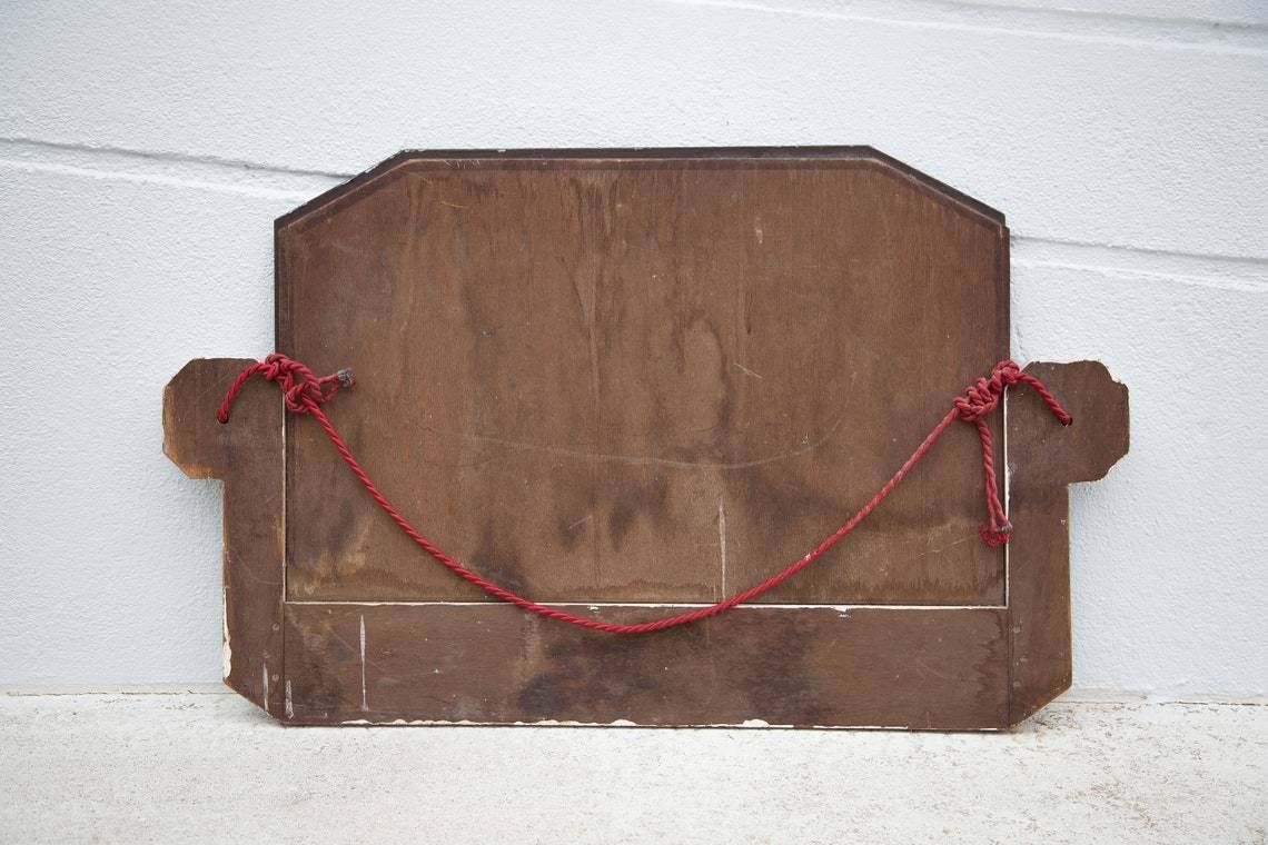 Art Deco Mirror, Beveled Mirror, Wood Mirror, Old Mirror, Wall Mirror, Deco Art, Wall Decoration,Home Decor, Mirror photo vinterior