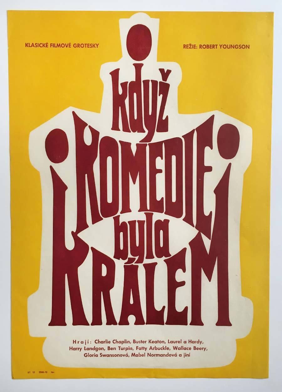 Movie Poster, When Comedy Was King, Unknown Artist, 1965