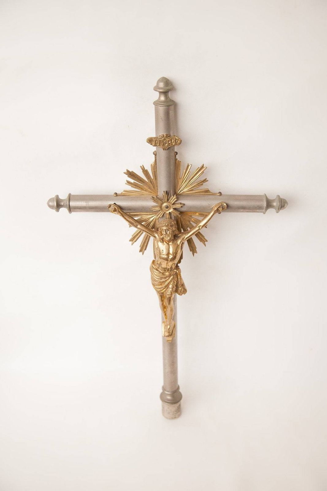 Vintage Cross, Great Antique Cross, Large Cross, Brass Cross, Crucifix, Religious Cross, Christ, Brass Religious Cross photo furniture