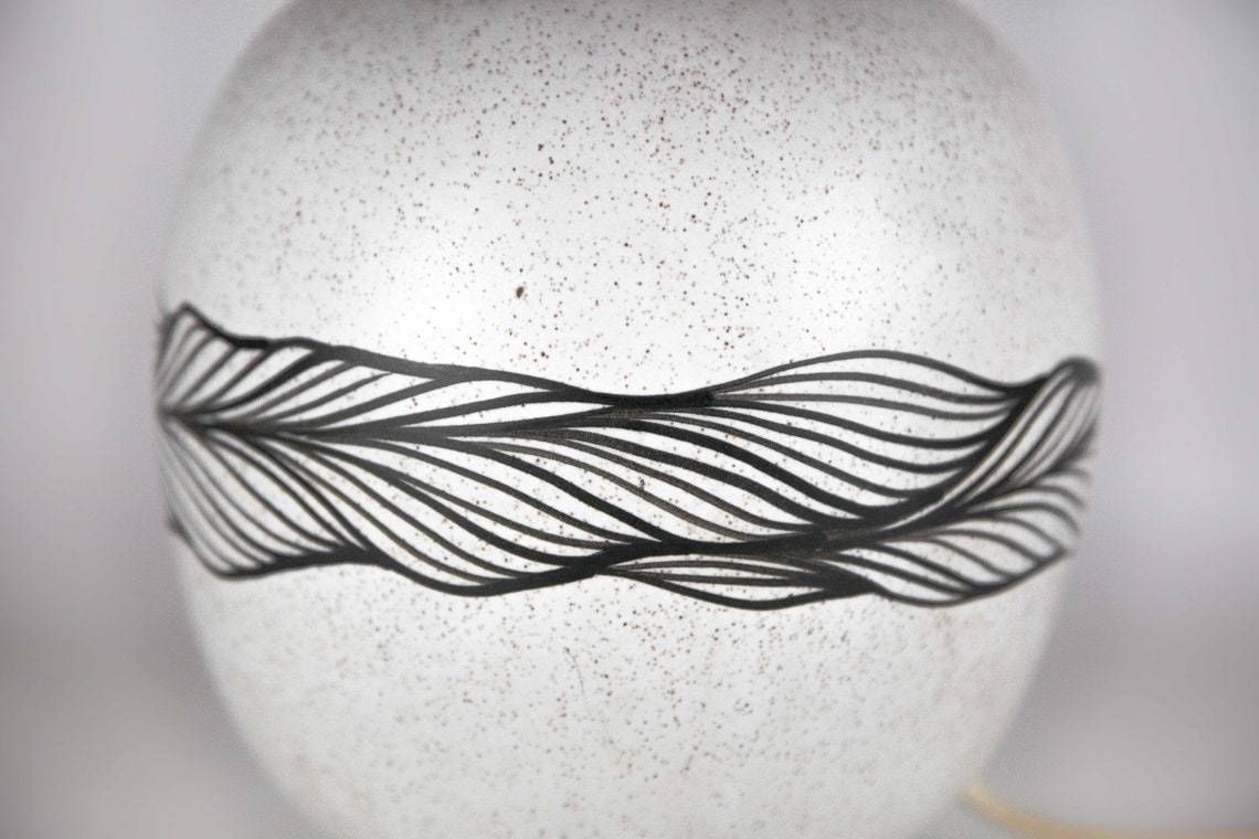 Vintage Lamp, Ceramic Lamp Foot, Ball Lamp, Signed Lamp, Booster Lamp, Lamp, Ceramic Lamp, Lamp Base photo Lighting
