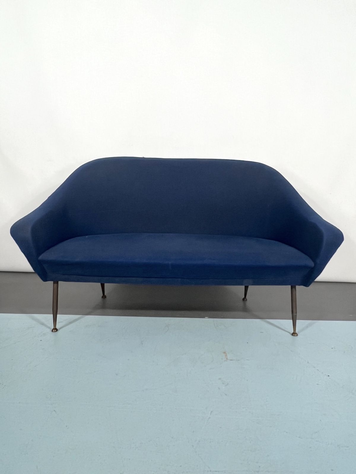 Mid Century Modern Loveseat And Armchairs By Gastone Rinaldi From 50s photo vinterior