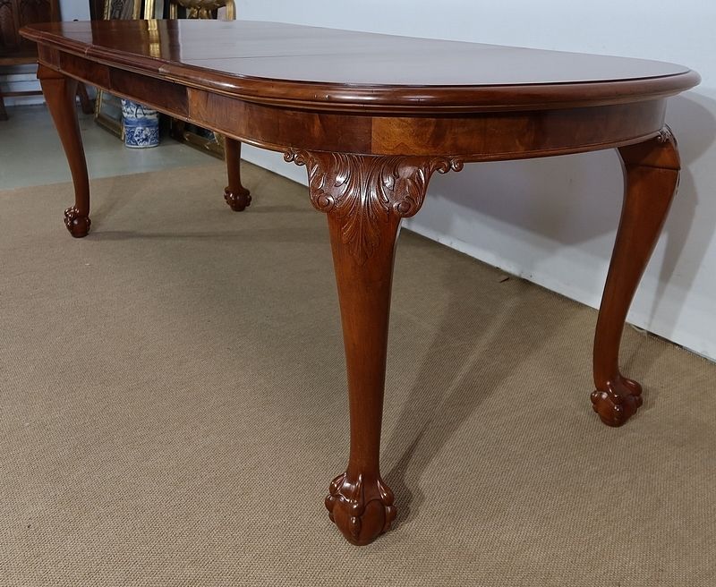 Furniture Rectangular Mahogany Table, Chippendale Style, Early 20th Century photo
