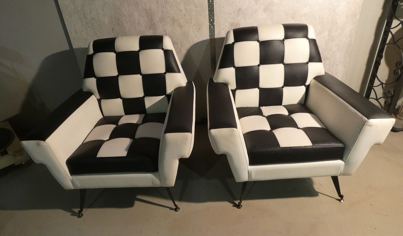 Pair Of 1960s Armchairs, Vintage photo Furniture