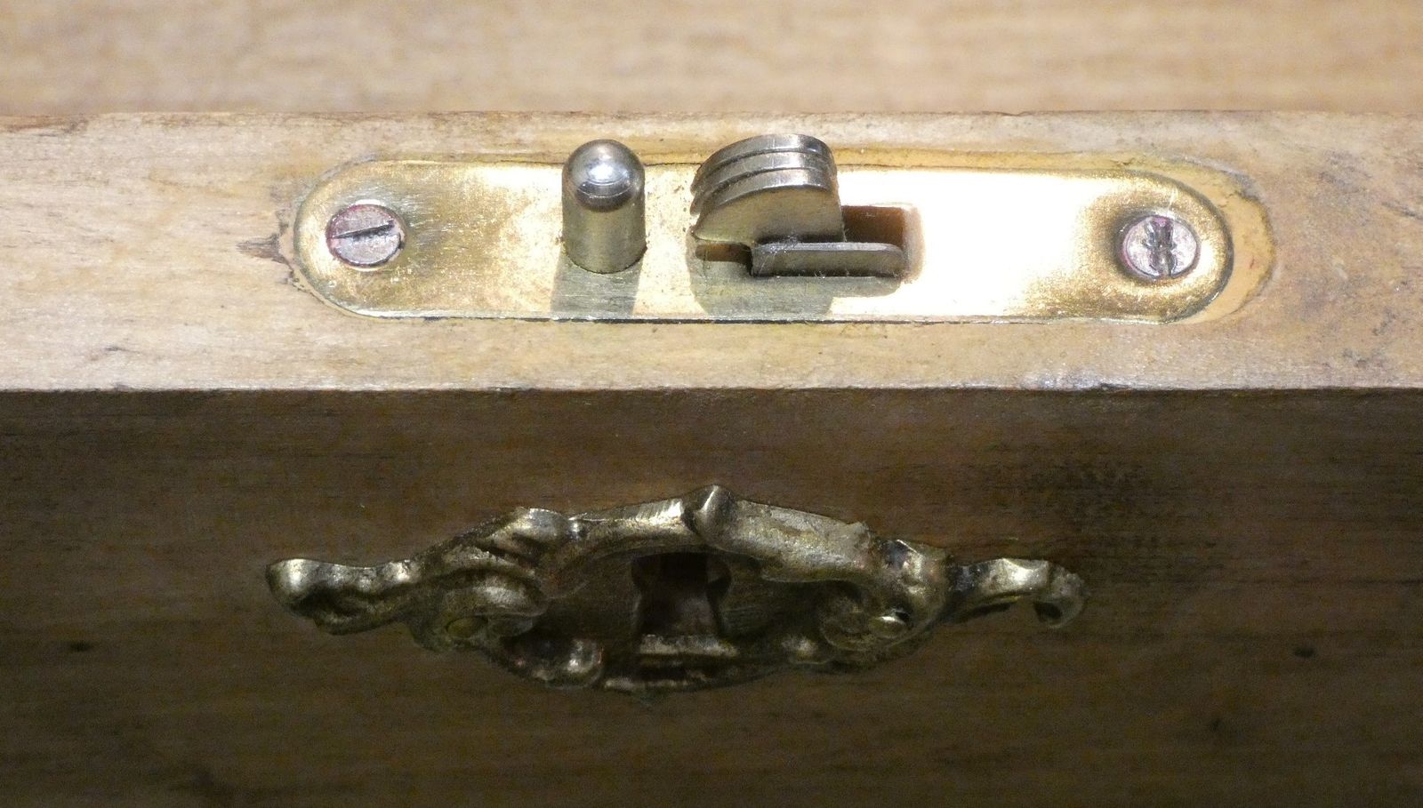 photo for sale Fratino Writing Desk Updated With Flap Door And Chest Of Drawers   Italy, Early 1900s