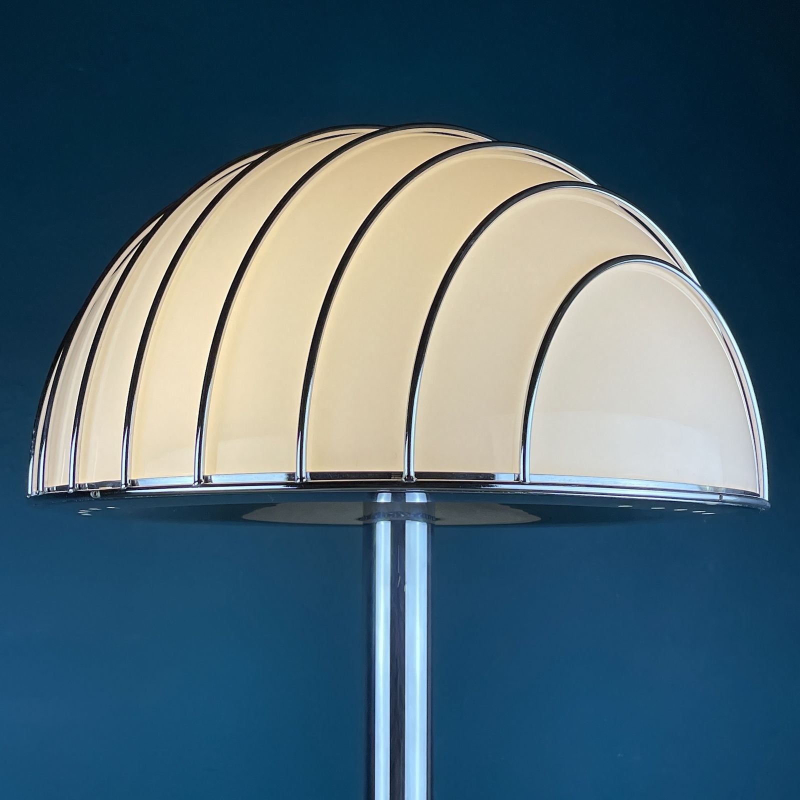 Mid Century Modern Floor Lamp By Adalberto Dal Lago For Esperia Italy 1960s photo for sale