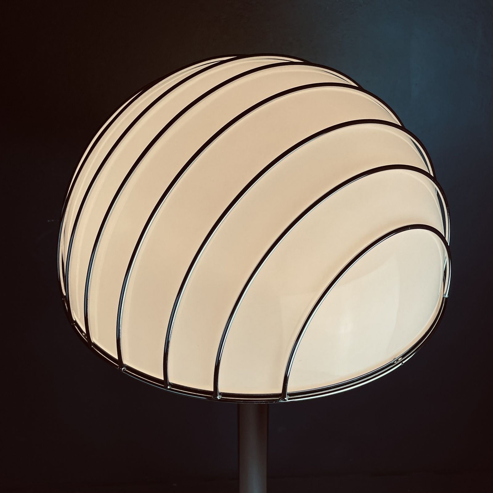 photo for sale Mid Century Modern Floor Lamp By Adalberto Dal Lago For Esperia Italy 1960s