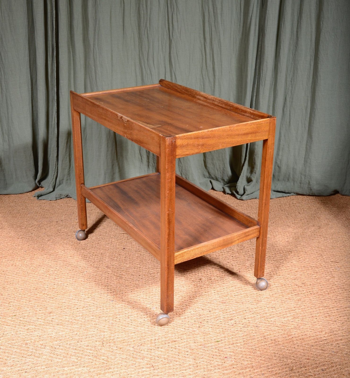 A Gordon Russell Air Ministry Sapele Wood Trolley   1959 photo for sale