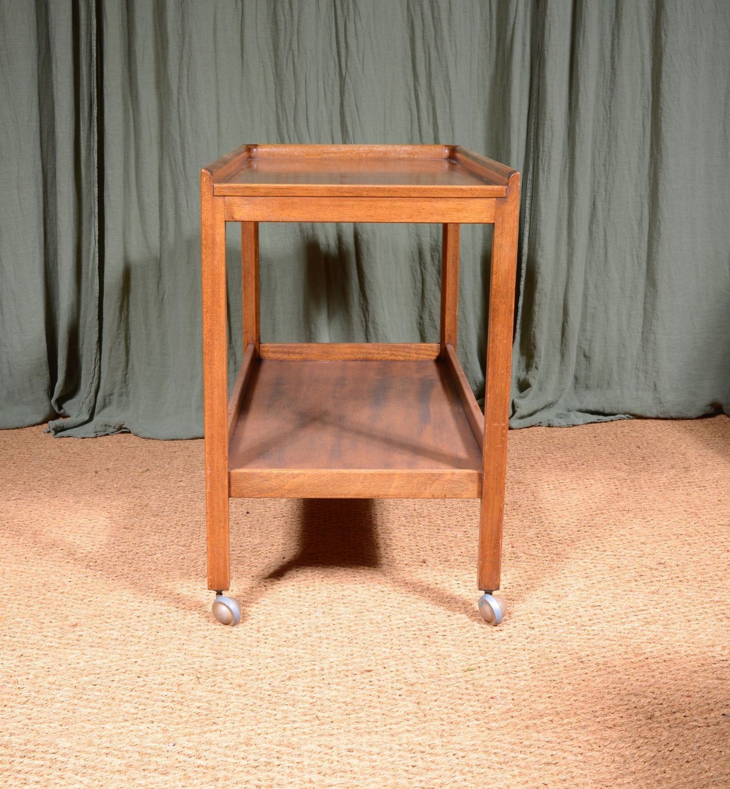 A Gordon Russell Air Ministry Sapele Wood Trolley   1959 photo Furniture