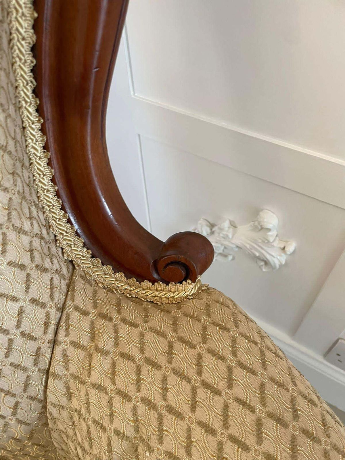 Quality Antique Victorian Mahogany Armchair photo buy