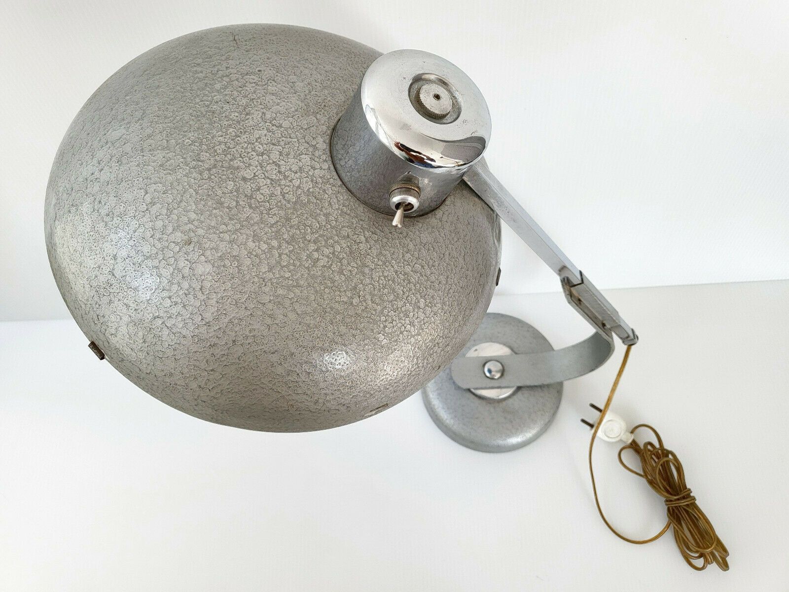Authentic Industrial Telescopic Workshop Lamp Solr Solere 1950 Vintage photo 443.0