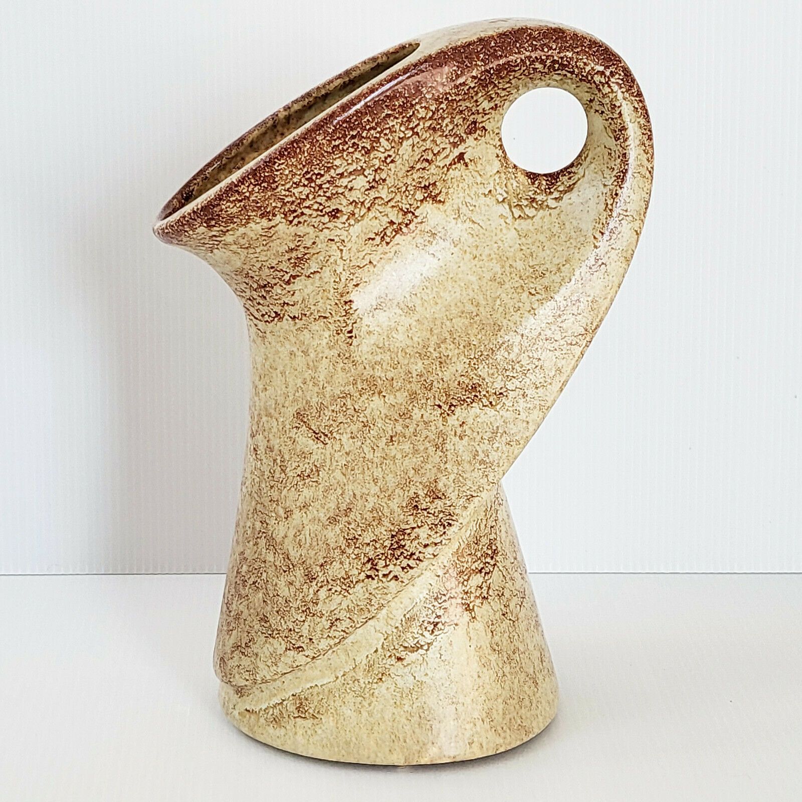 Vintage Italian Vase 1960 Ceramic Bertoncello 60s 1960s 60s