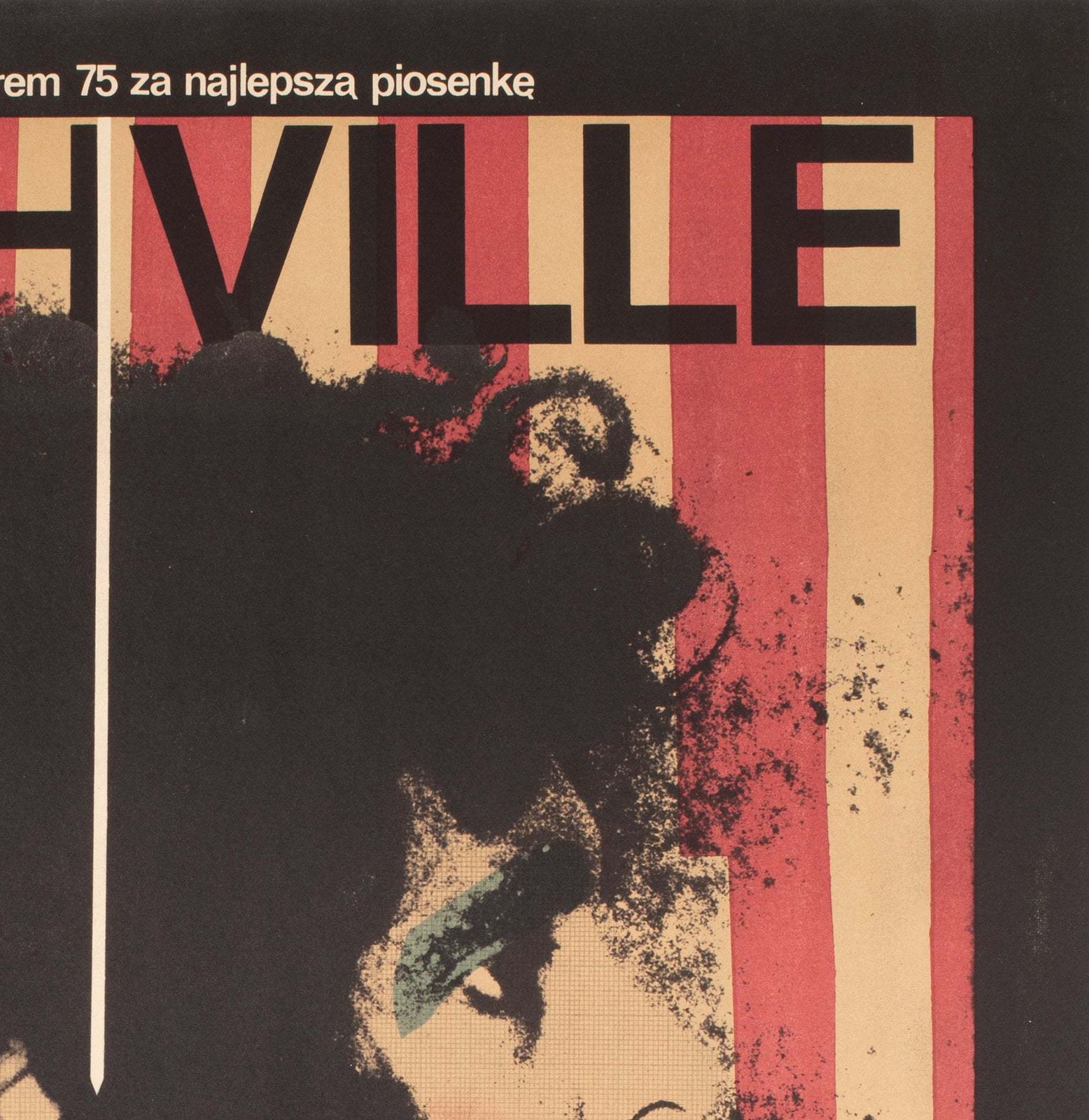 Nashville 1976 Polish A1 Film Movie Poster, Klimowski photo Art
