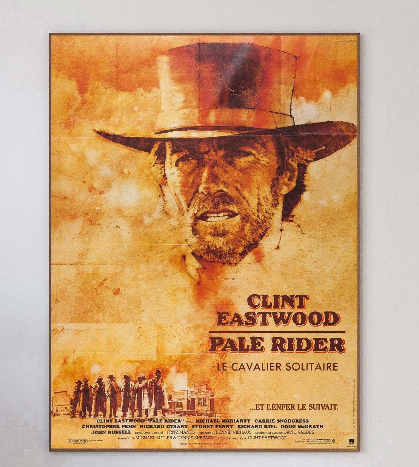 Pale Rider (French) Original Vintage Poster
