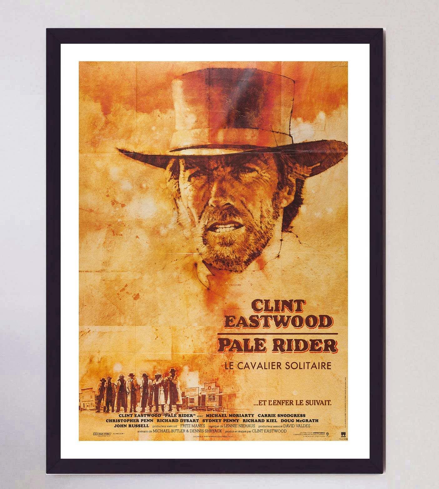 Pale Rider (French) Original Vintage Poster photo Art