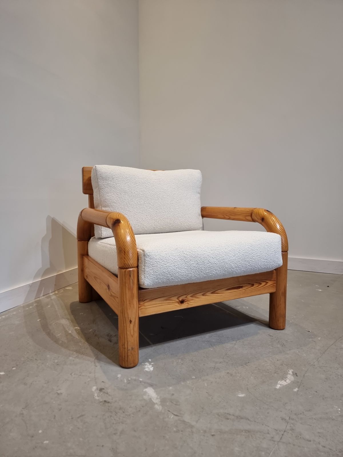 Daumillier Pine Teddy Easy Chair