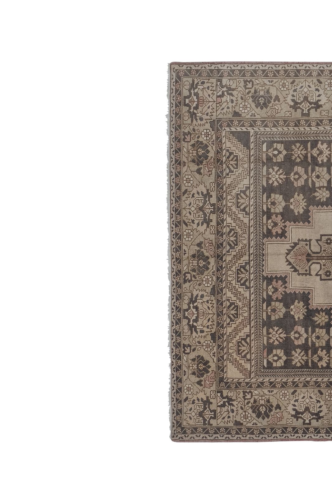 Hand Knotted Anatolian Konya Taspinar Rug 7'7'' X 12'2 photo for sale