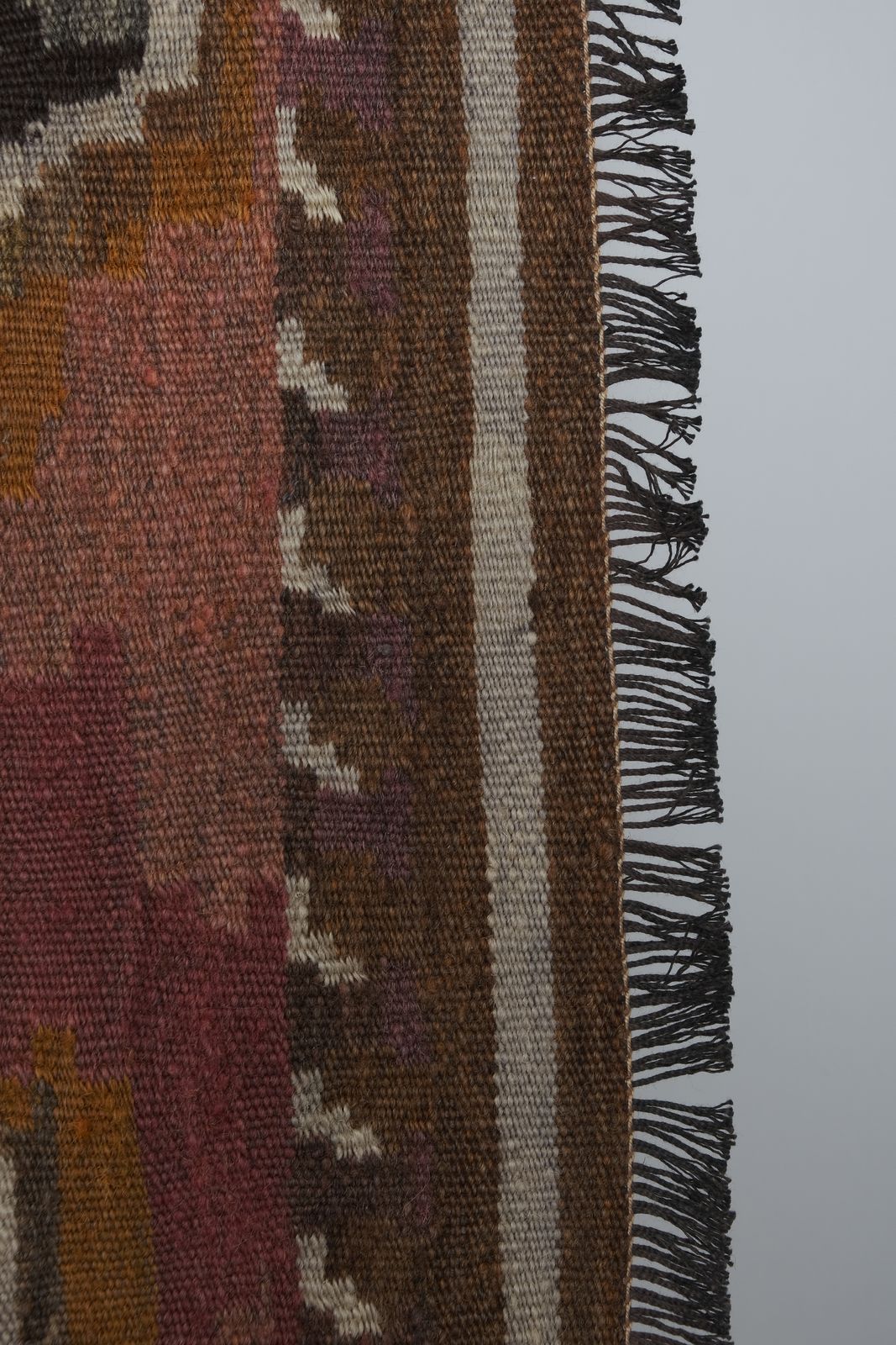 Vintage Anatolian Gabbeh Lion Kilim Rug 6'4'' X 11'5'' photo vinterior