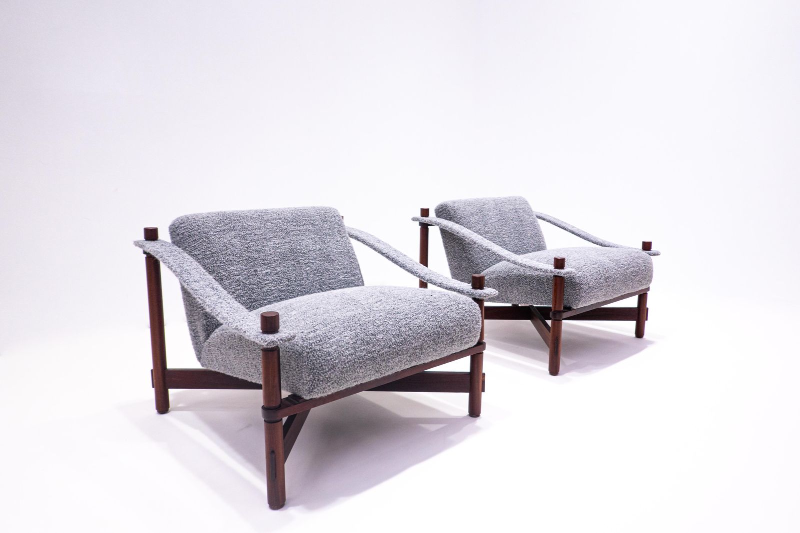Pair Of Mid Century Armchairs By Raffaella Crespi, Italy, 1960s   New Upholstery photo furniture