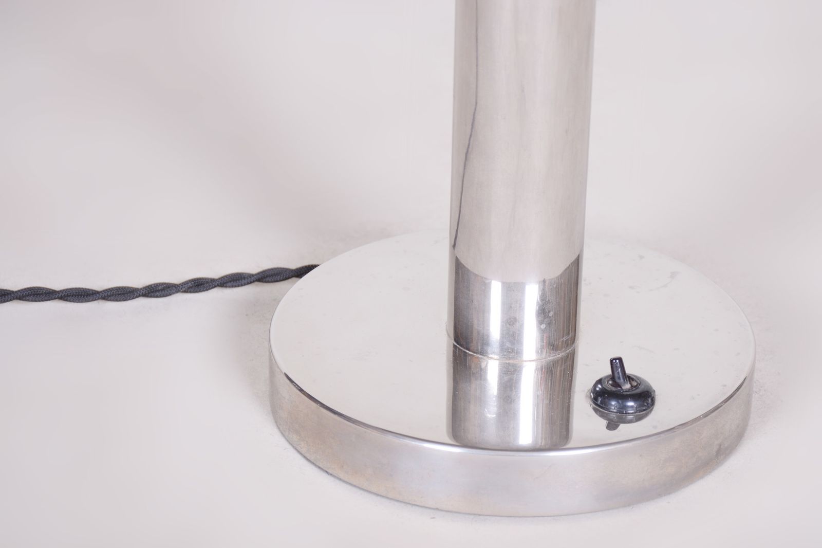Pair Of Bauhaus Table Lamps Made In 1930s Czechia. Fully Restored photo Lighting