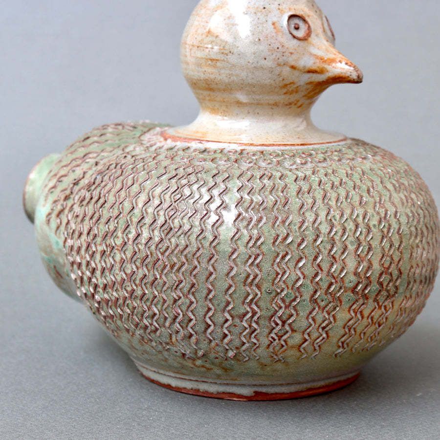 750.0 Ceramic Stylised Bird Vase By Dominique Pouchain (Circa 1980s) photo