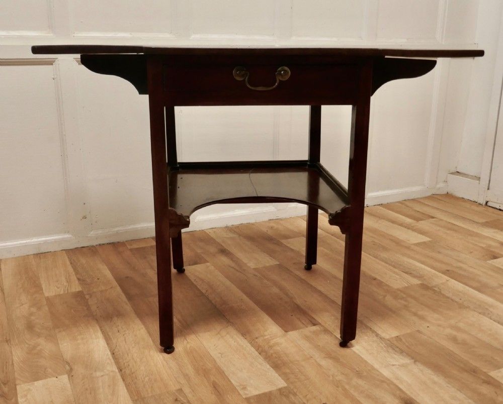 Regency Mahogany Bonheur De Jour Or Ladies Writing Desk photo for sale