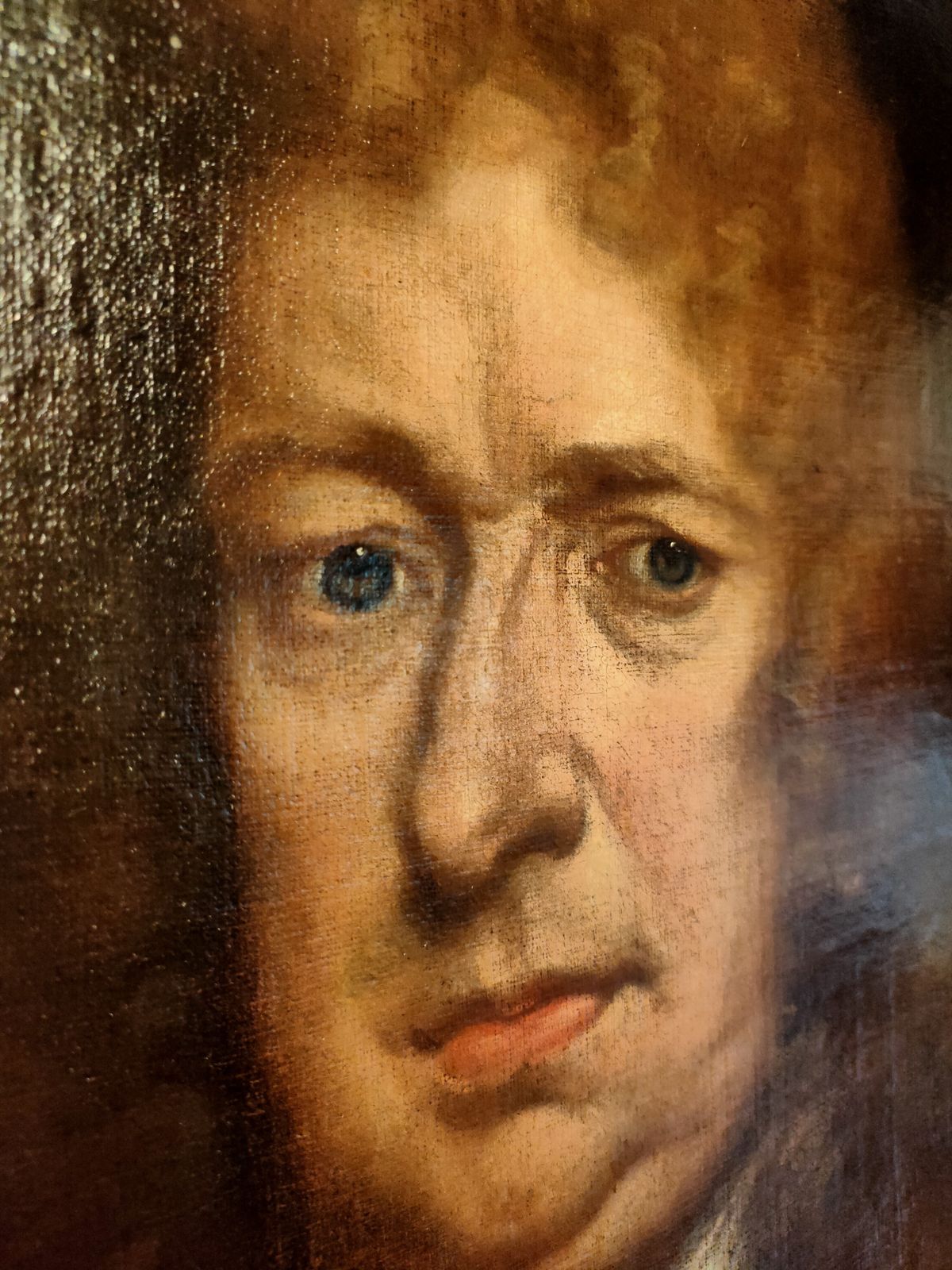 Oil Painting   17th Century Portrait Of John Tyrell Of River Hall Essex photo vinterior