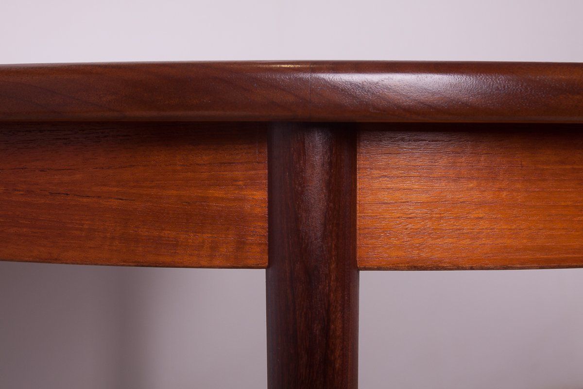 photo furniture Mid Century Teak Round Fresco Dining Table From G Plan, 1960s
