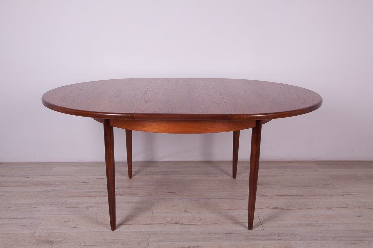 photo for sale Mid Century Teak Round Fresco Dining Table From G Plan, 1960s