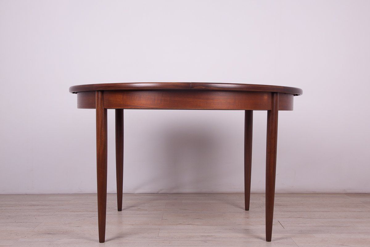 photo vinterior Mid Century Teak Round Fresco Dining Table From G Plan, 1960s
