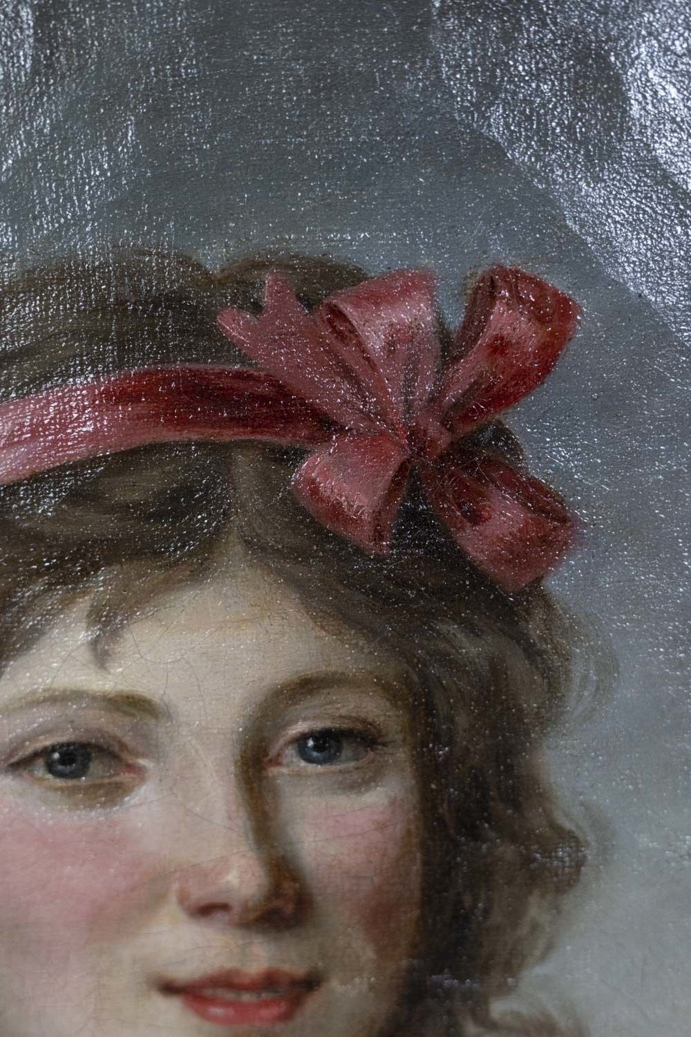 Directoire Period Portrait Of A Young Woman, Circa 1800 photo Art