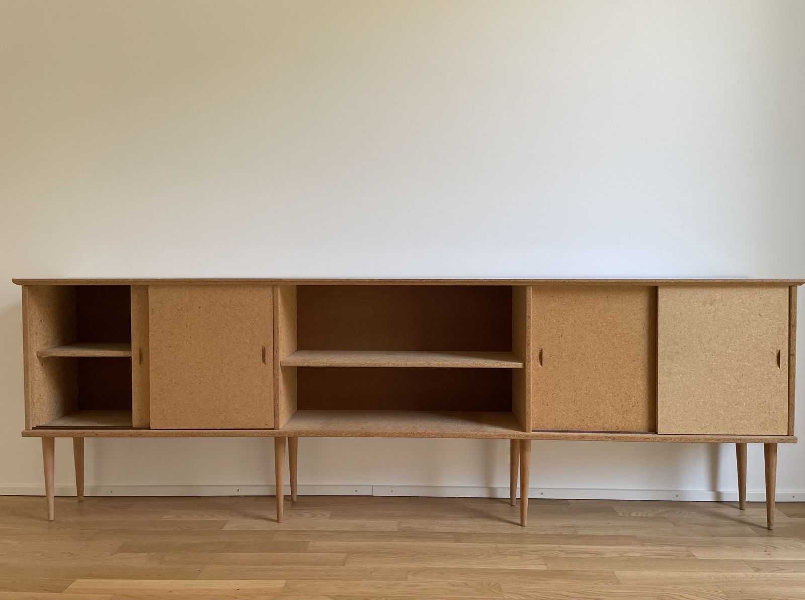 Scarce Long Low Cabinet By Nissen photo vintage
