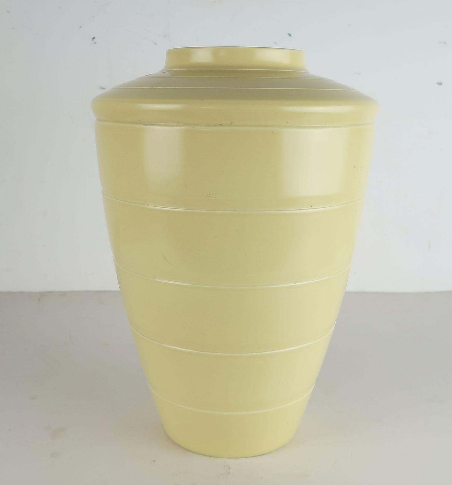 Large Original Art Deco Ceramic Vase By Keith Murray photo furniture