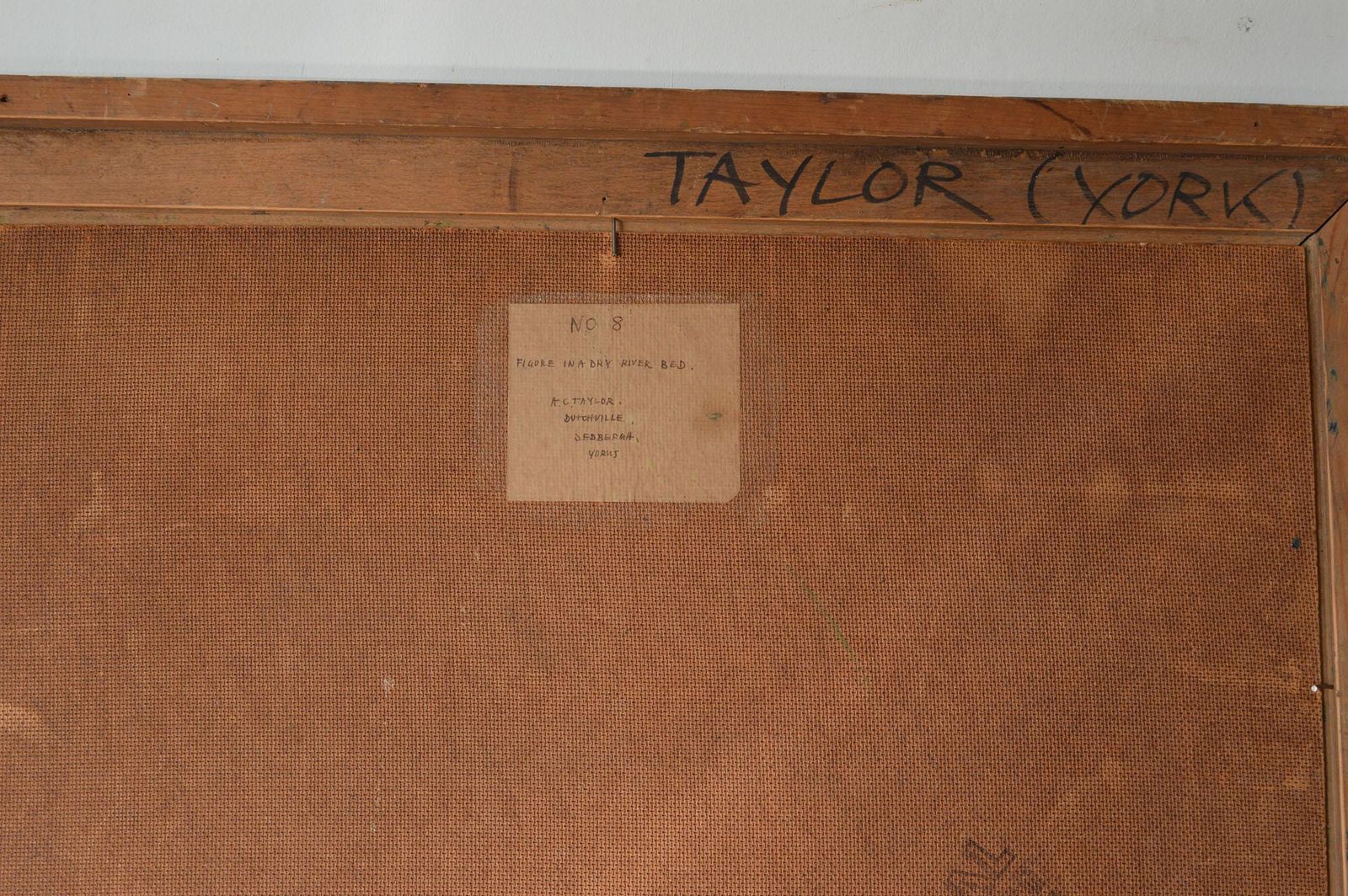 Figure In An Abstract Landscape, A. C. Taylor photo 650.0