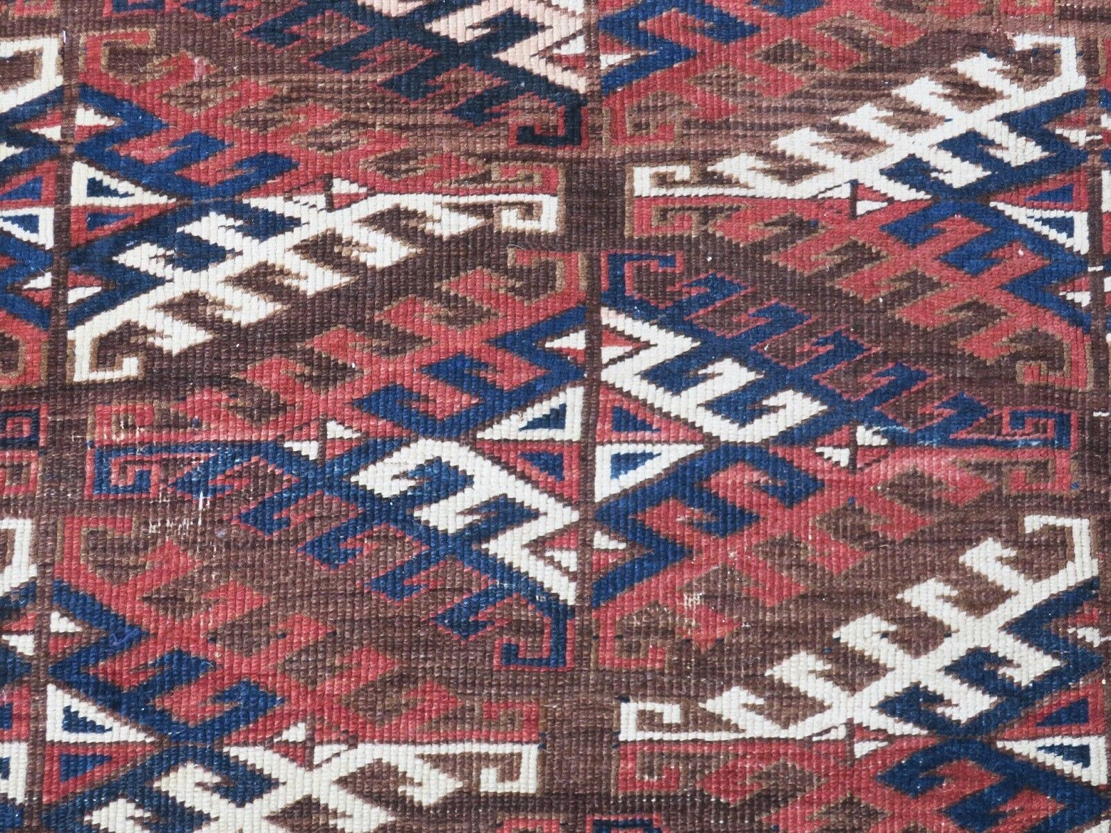 Fine Antique Yomud Tribal Main Carpet 1890 294x202cm photo vinterior